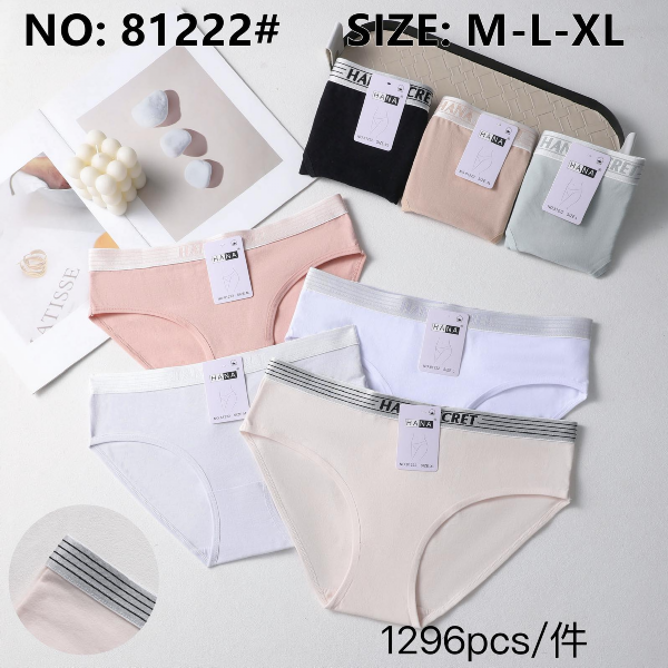 Majtki damskie Roz M-XL, Mix kolor Paczka 24 szt